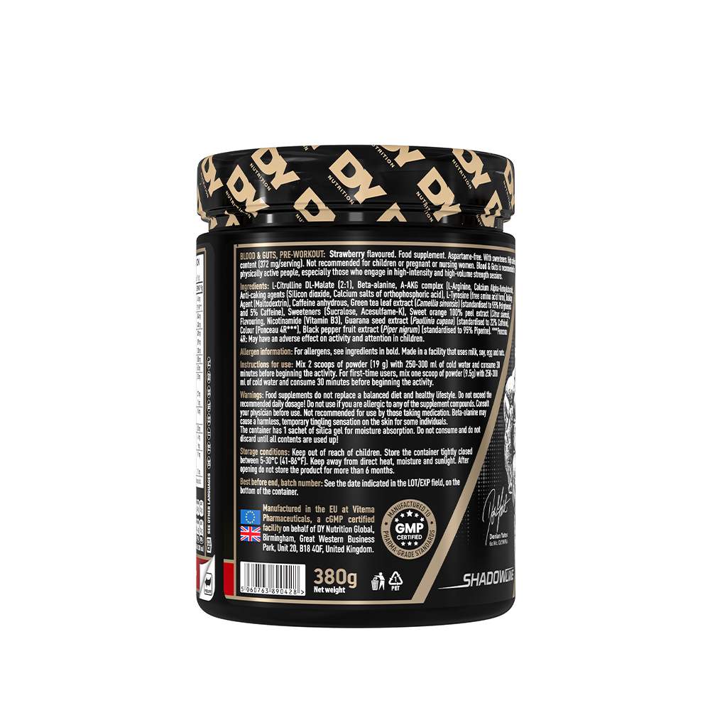 Blood &amp; Guts Pre-Workout - 20 Servings